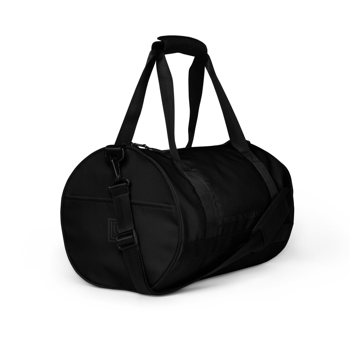 Round Dance Bag side view highlighting cylindrical form and balanced volume
2