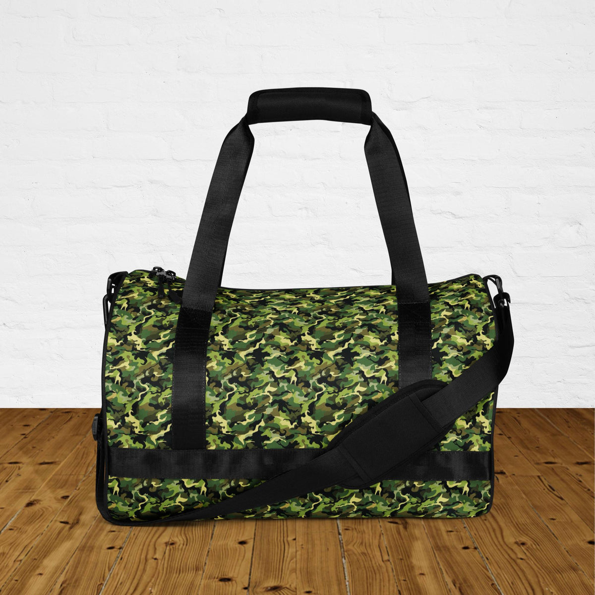 Sac de sport et de danse camouflage vert