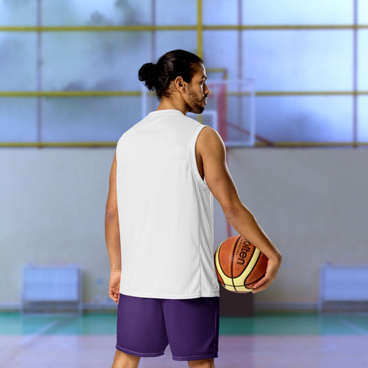 Shorts en maille essentiels – Violet — Unisexe