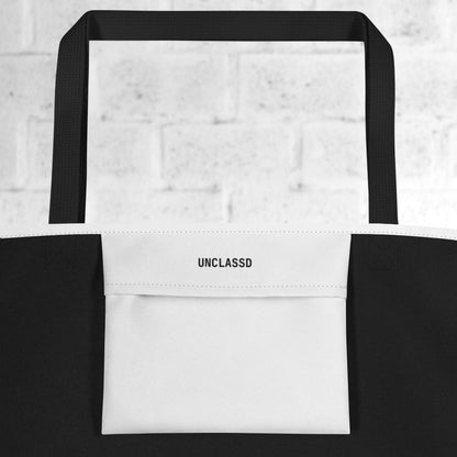 Carry-all Bag — White / Black Handles