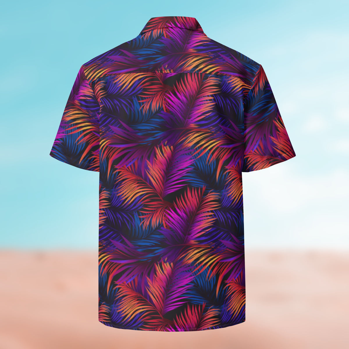 Palm Tree Button Shirt - Palm 07