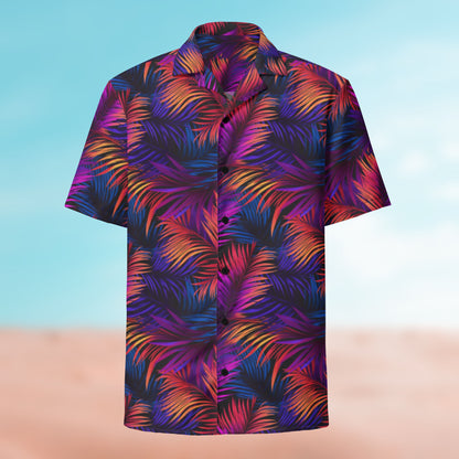 Palm Tree Button Shirt - Palm 07