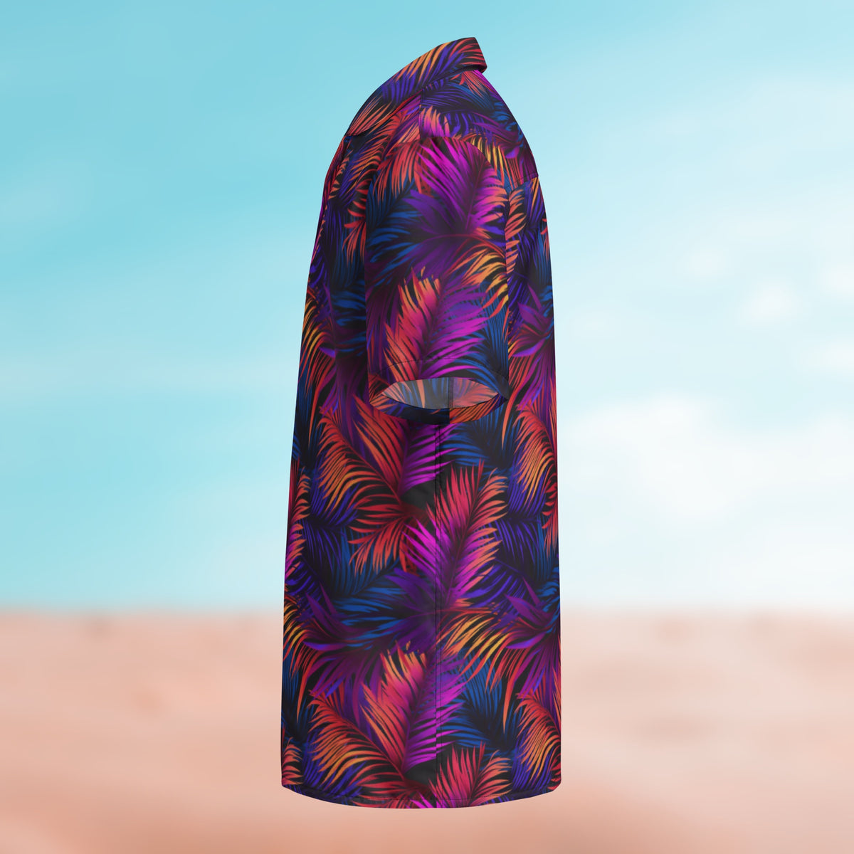 Palm Tree Button Shirt - Palm 07