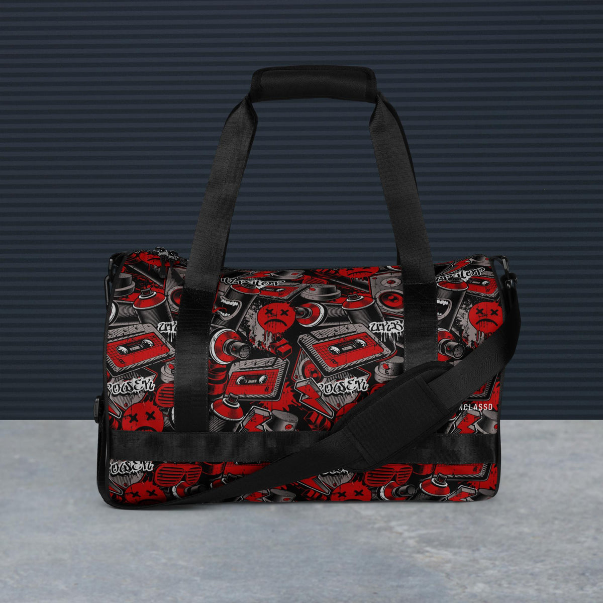 Retro Beats Round Gym & Dance Bag