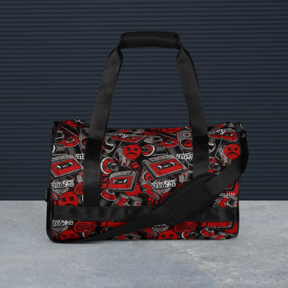 Retro Beats Round Gym & Dance Bag