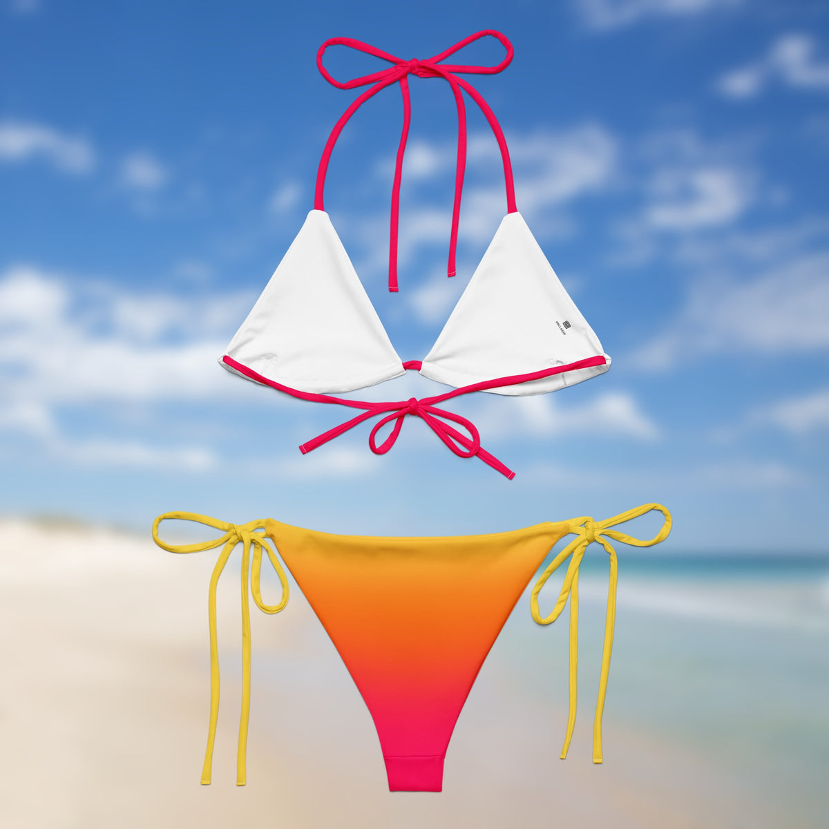 Solar Flare | Molten Gradient Triangle Bikini