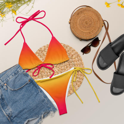Solar Flare | Molten Gradient Triangle Bikini
