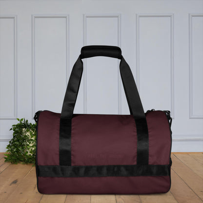 Round Dance Bag — Burgundy