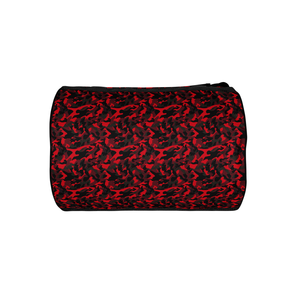 Red Camouflage Round Gym & Dance Bag