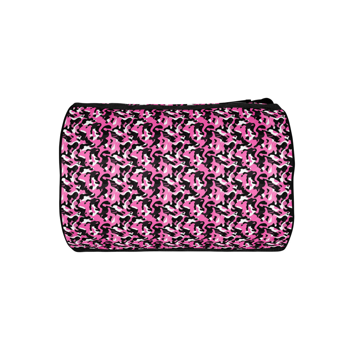 Pink Camouflage Round Gym & Dance Bag