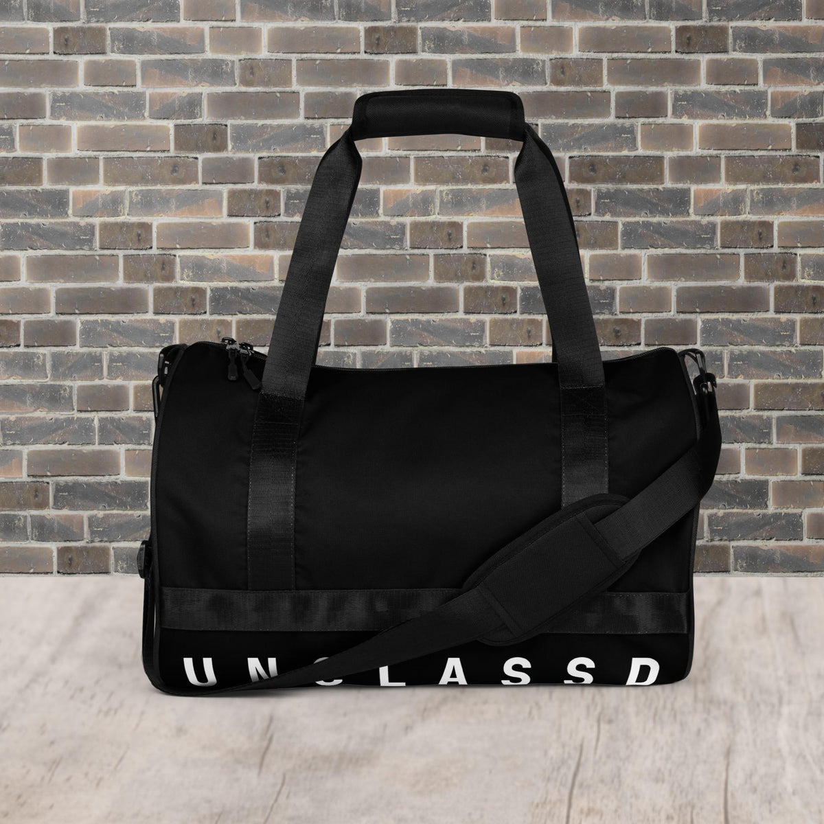 Chroma Round Sports Bag | Customizable | Black