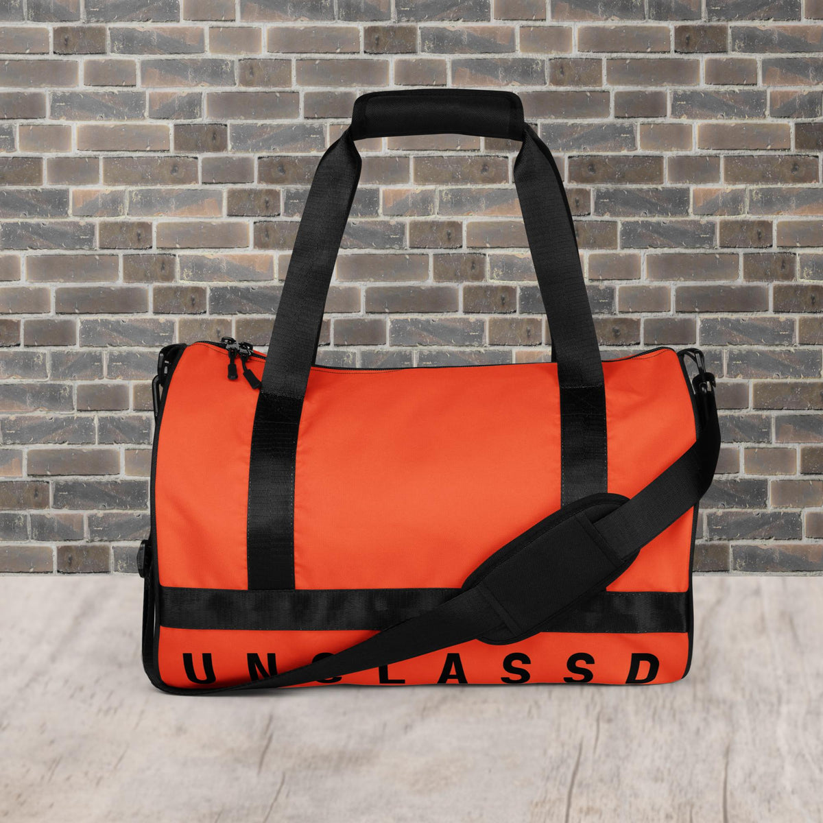Chroma Round Sports Bag | Customizable | Orange
