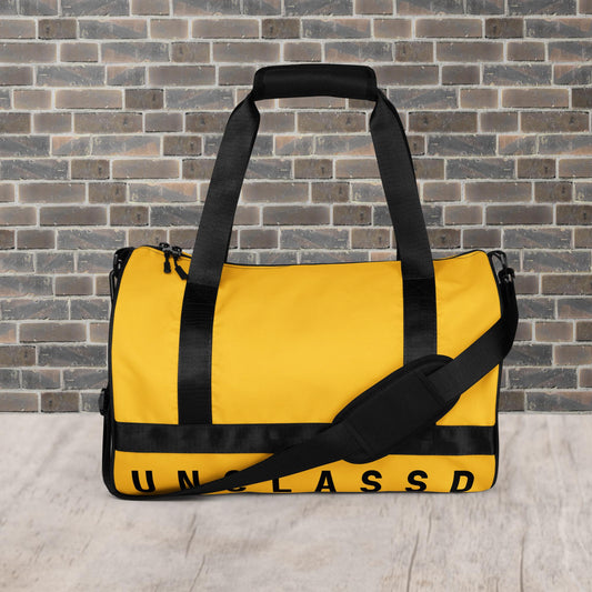Sac de sport rond Chroma | Personnalisable | Jaune