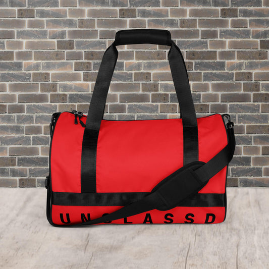 Chroma Round Sports Bag | Customizable | Red
