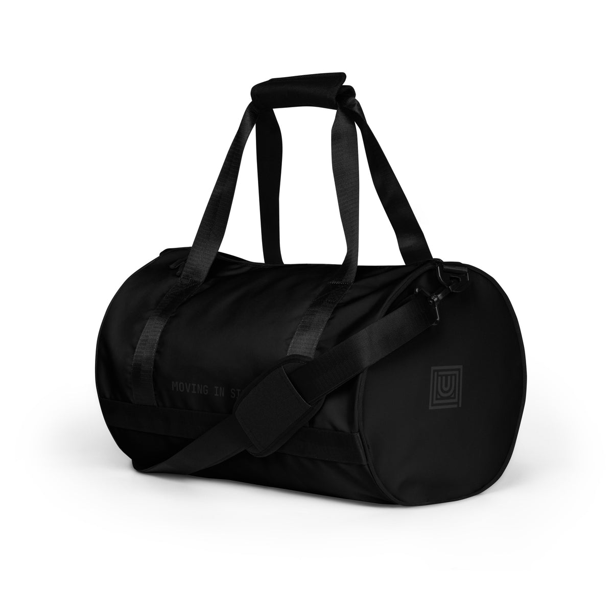 Round Dance Bag side view highlighting cylindrical form and balanced volume
