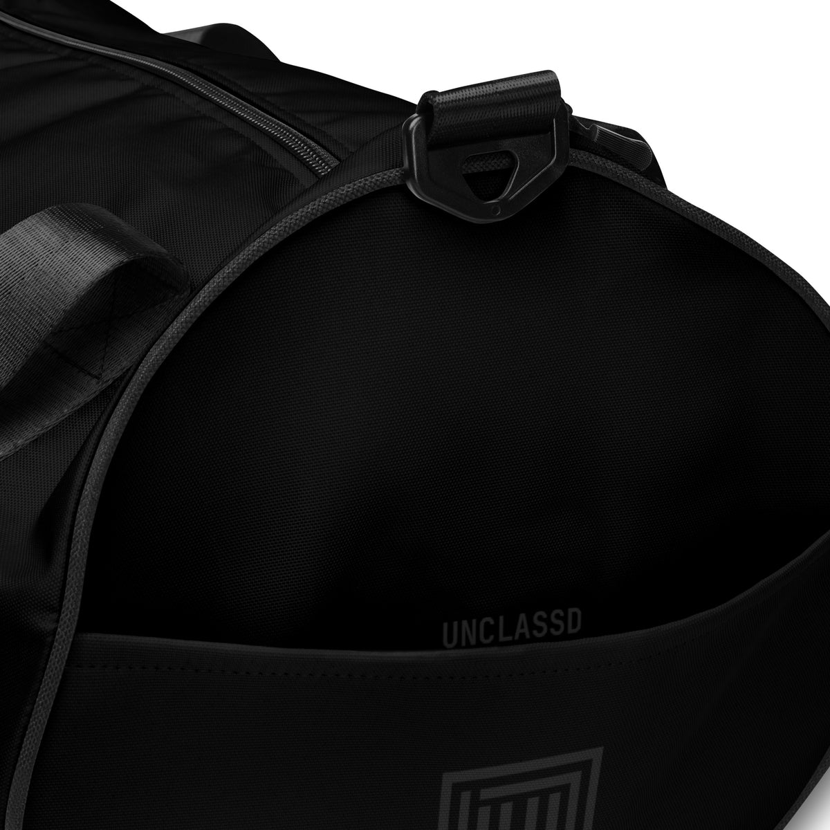 Round Dance Bag interior pocket for valuables during dance and training sessions
