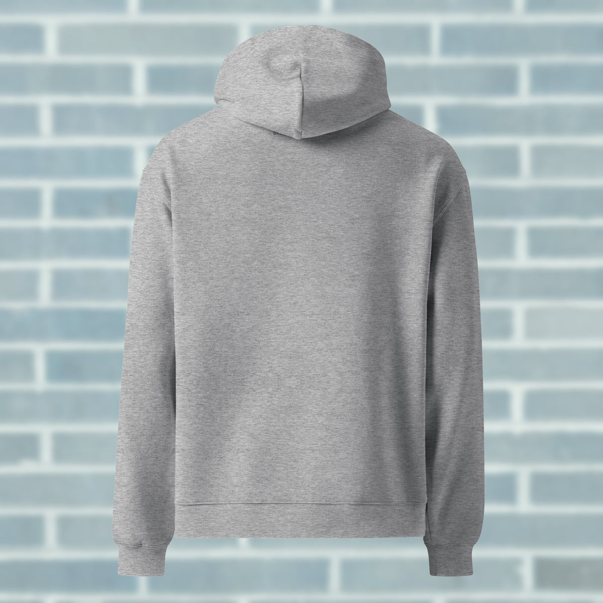 CORE Oversized Hoodie — Stone Breath (Athletic Heather)