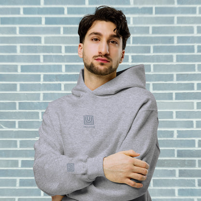 CORE Oversized Hoodie — Stone Breath (Athletic Heather)