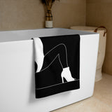 Movement Dance Towel - Heels - Black