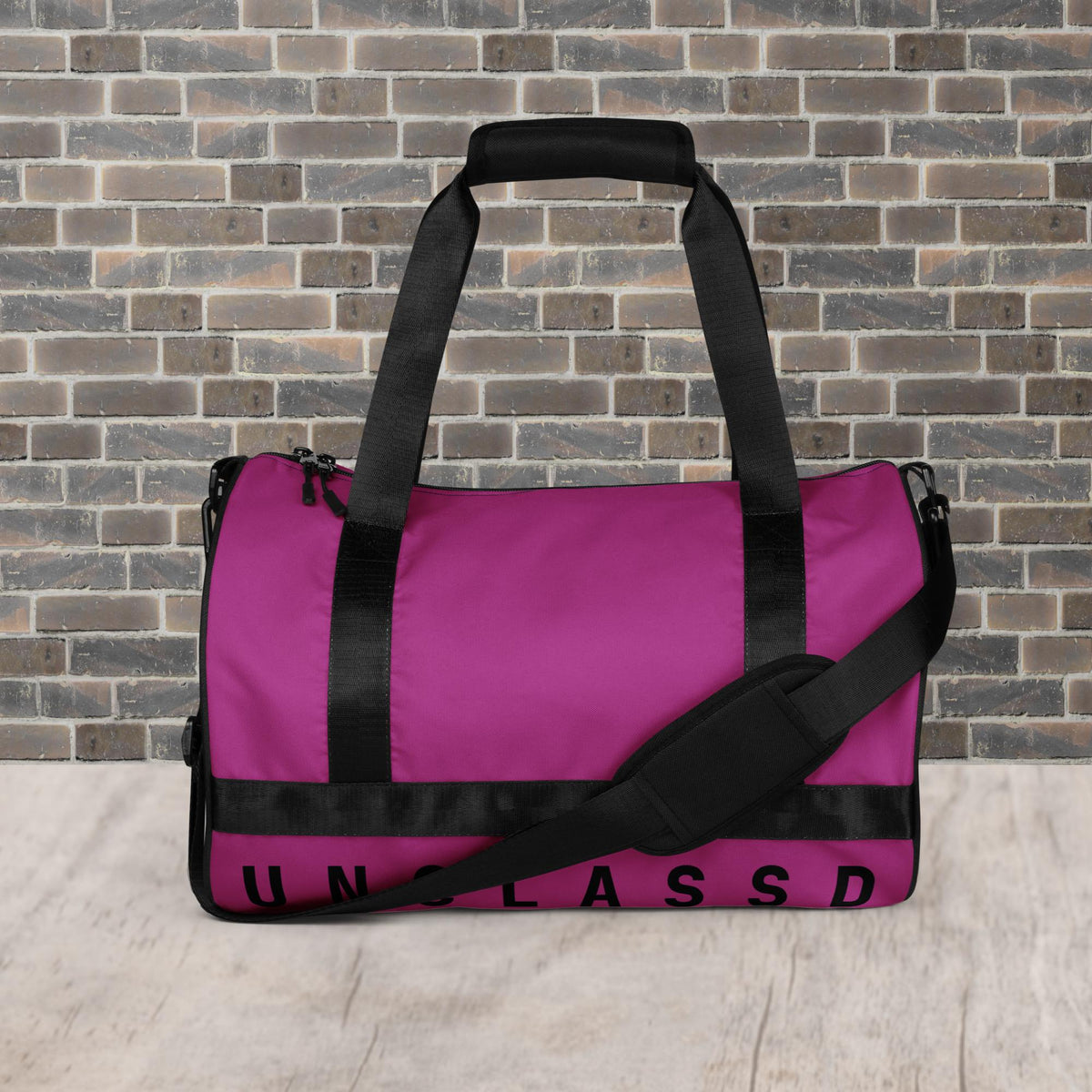 Chroma Round Sports Bag | Customizable | Purple