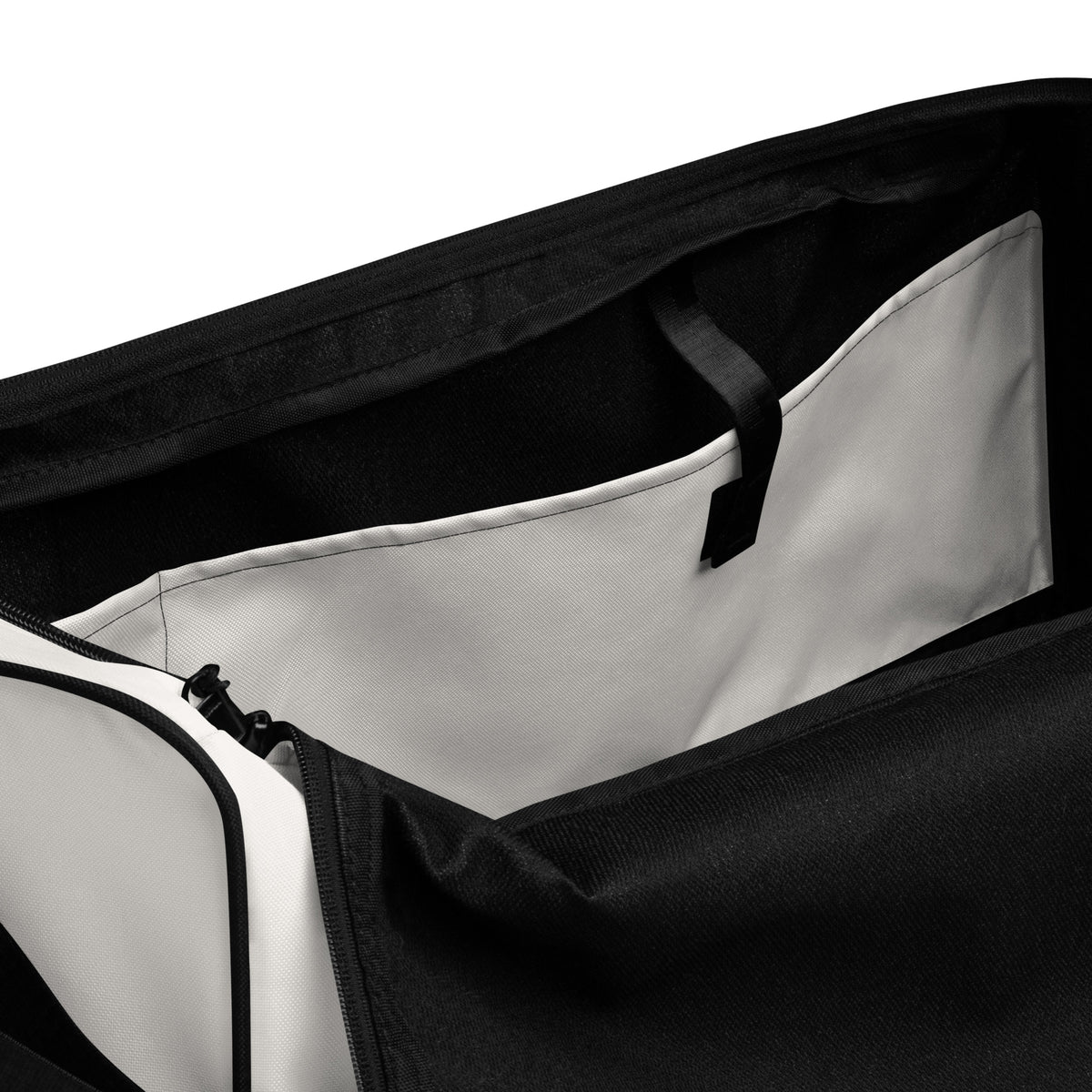 Warm White sports Bag 50l - inside pocket