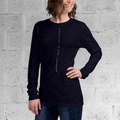 T-shirt à manches longues CORE — Bleu marine foncé 