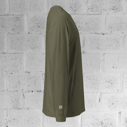 Movement-ready Military Green dancewear top — Structure Flow Freedom - right